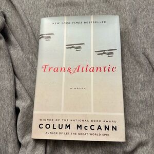 Aviator books Transatlantic by Colum McCann Hardcover Book new york times best